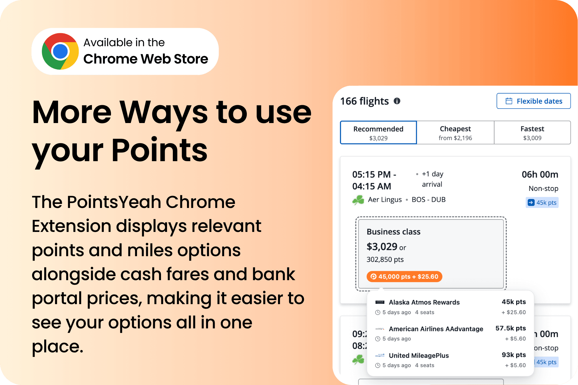 Introducing the PointsYeah Chrome Extension: See Points Prices as You Search Bank Travel Portals